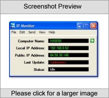 IP Monitor Screenshot